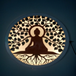 Lord Buddha Wall Lamp