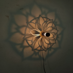 Flower 3D Shadow Wall Lamp