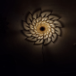 3D Shadow Flower Night Lamp