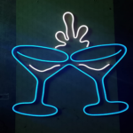 Cheers Glow Neon Wall Lamp